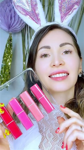 💄 Pink Lipstick Test 💋 Soft Glam & Glossy Look ✨ #BeautyTok #shorts