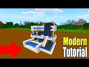 Minecraft Tutorial: How To Make A Modern Mountain Base "2019 Tutorial"