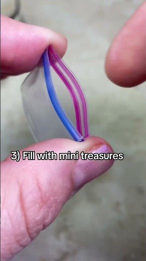 DIY Mini Ziploc Bags | Easy Miniature Craft Tutorial | Paper Crafting Life Hacks