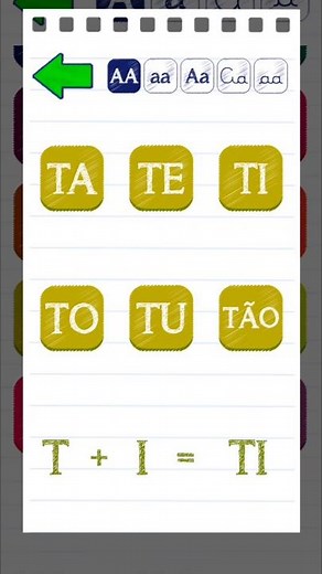 Família Silábica Letra T | Ta Te Ti To Tu Tão | Educação Infantil