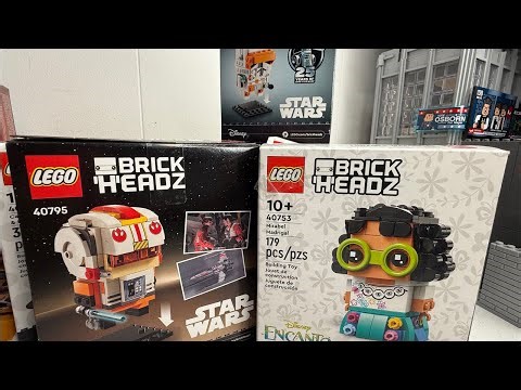 LEGO Brickheadz build stream.