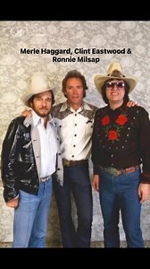 Merle Haggard scored a couple of big hits from the soundtrack of the Clint Eastwood film, Bronco Billy, “Misery and Gin” & “Barroom Buddies”. Ronnie Milsap took the song, “Cowboys and Clowns” from the soundtrack to number one. #countrymusic #movies #hits #hollywood #ClintEastwood #MerleHaggard #RonnieMilsap | Bobby Tomberlin Page