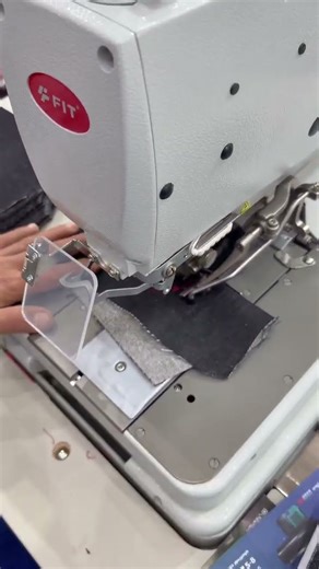 Automatic Button Hole Machine