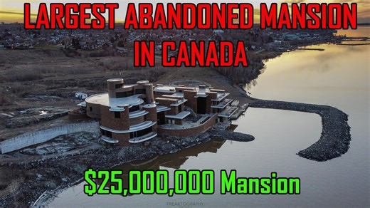Exploring the Peter Grant Mansion — The Largest Abandoned Mansion in Canada, $25,000,000