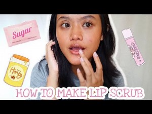 How to make lip scrub with 2 ingredients! ⎮ English ⎮ Vlog #46