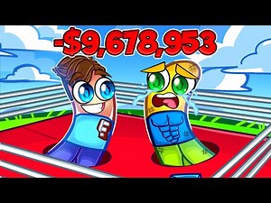 I SPENT $9,678,953 in ROBLOX THUMB WAR SIMULATOR (world record)