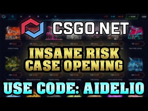 CSGO.NET Promo Code 2025 🔷 RISKY CASE OPENING 🔷 Best CSGONet Code "AIDELIO" + Free Bonus