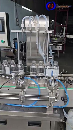 Máy chiết rót dung dịch 4 vòi CR-71 - chiết rót nhanh chóng, chính xác
