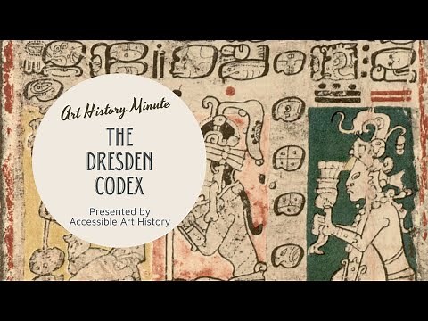 Art History Minute: The Dresden Codex || Mayan Art and Writing