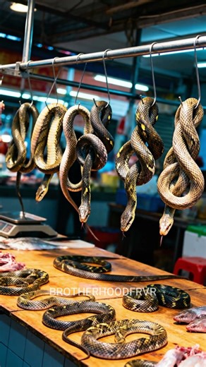 The Snake Butcher: Inside a Traditional Market Stall