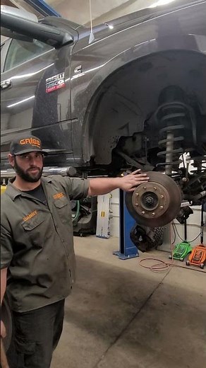 Easy way to remove rusty rotors #doitrightthfirsttime #automotive #brakereplacement