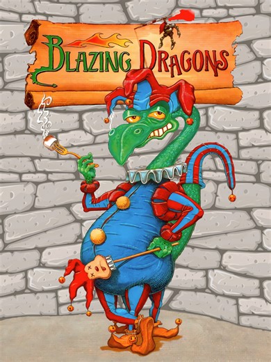 Intro Blazing Dragons - Playstation 1. #BlazingDragons #Sony #Playstation #Retrogaming #pourtoi