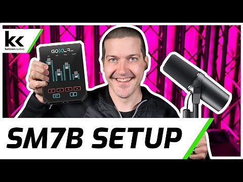 GoXLR Mini & Shure SM7B Setup | Best Microphone Settings
