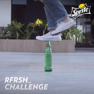 La forma más fácil de hacer el #InvisibleBoxChallenge es ir por una Sprite. #BornToRFRSH | Sprite