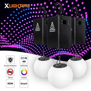 [Hot Item] X Lighting Stage DMX Winch RGB Sphere Lifting Ball LED Kinetic Lights