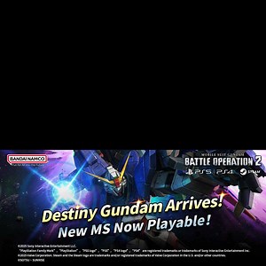 "What a piece of work you are!" Destiny Gundam has arrived in MOBILE SUIT GUNDAM BATTLE OPERATION 2! #GBO2 #Gundam #BandaiNamco | BANDAI NAMCO Entertainment