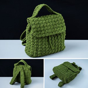 25K views · 1.5K reactions | A fashionable crochet backpack-bag -...