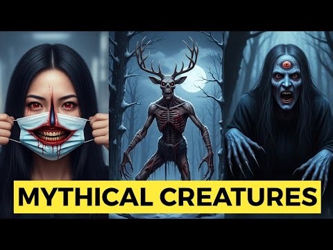 This are the MOST TERRIFYING Mythical Creatures!