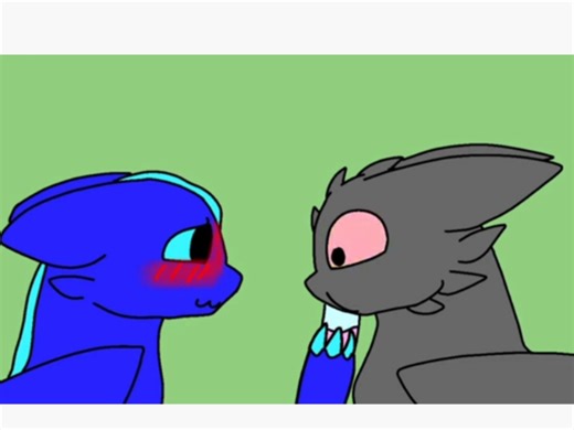 toothless x light fury第二集