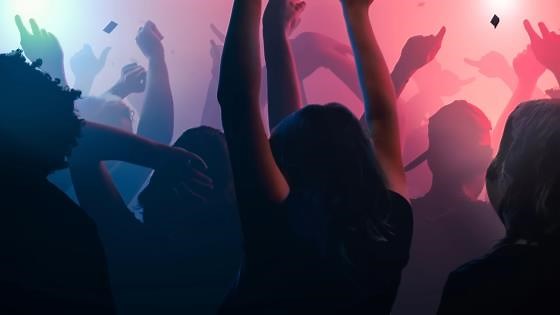 What happened after the DJ said, “There’s a fire in the building”