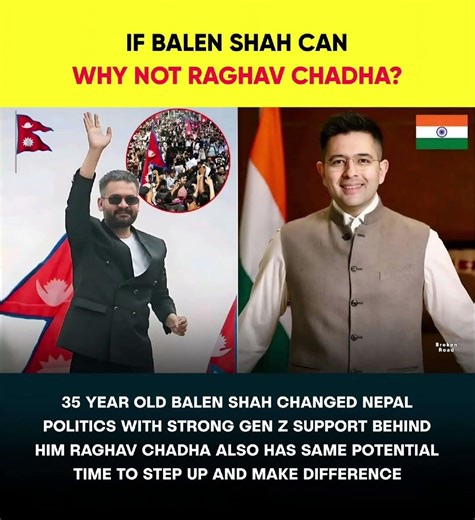 Balen Shah vs Raghav Chadha 🔥 Youth Power Can Change Politics!