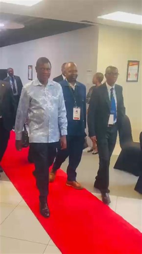 Deputy President, Paul Mashatile arrives at the induction session of the National Dialogue Steering Committee (NDSC), which @unisa has been chosen as the host venue. The NDSC was established following the success of the National Dialogue last year. #NationalDialogue #NDSC | Unisa Radio