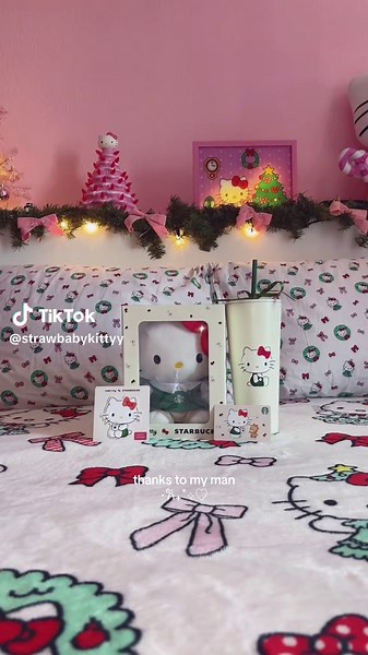 Hello Kitty Christmas Decor and Room Tour Tips