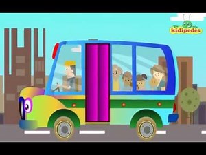 The Wheels On The Bus - Famous Nursery Rhymes