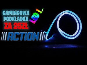 Battletron - Najtańsza gamingowa podkładka LED z ACTION za 26zł !