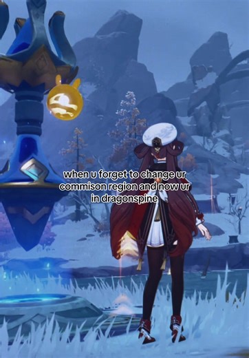 Exploring Genshin Impact's Dragonspine Area