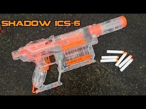 NERF Modulus SHADOW ICS-6 Review (RETURN OF THE INTERNAL MAG!) | Walcom S7