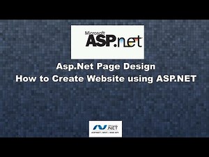 Asp net Page Design | How to Create Website using ASP.NET very attractive design