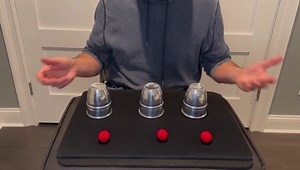 The classic Cups and Balls Routine. Tutorial here: https://youtu.be/akfqXaklIYg | Mind Blown Magic Illusion | Facebook