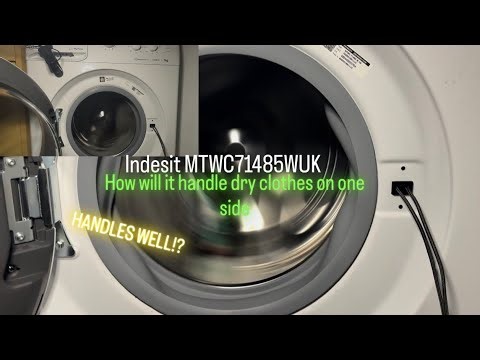 Indesit MTWC71485WUK - How Can It Handle Dry Clothes on One side
