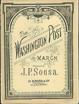 The Washington Post March By John Philip Sousa (Full Score)