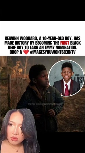 At 10, Keivonn Woodard Became the First Black Deaf Actor Nominated for an Emmy ❤️