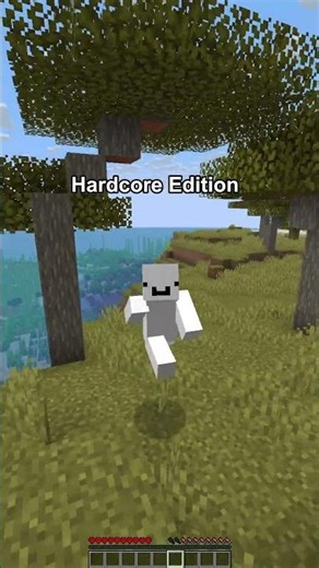 I Survived 8 Seconds in Hardcore Minecraft...