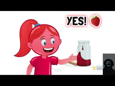 The girl ate too much jelly and became ONE Super Simple Songs effects by VFX Maze