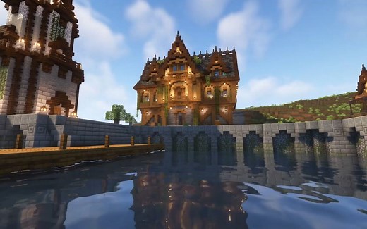 【NeatCraft】Minecraft 建筑教程-如何建造中世纪的仓库（搬运）