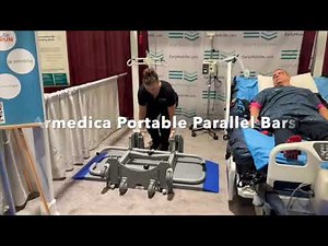 Armedica Portable Parallel Bar Demonstration by Margaret Arnold, PT
