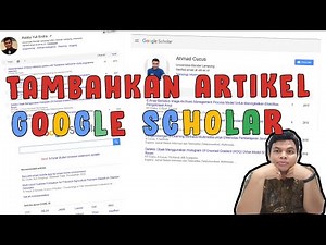 HOW TO ADD JOURNAL ARTICLES IN GOOGLE SCHOLAR | TUTORIAL OJS