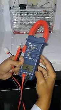 How to Test Double Door Fridge Defrost Heater with Multimeter #support #tech #voltasbeko