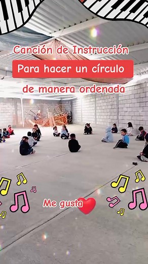 🌈Canción de instrucción para que los niños realicen un círculo solos🍭🍬 ayuda al control del grupo y captar la atención de tus alumnos #controldegrupo #captaratencion #alumnos #alumnosyprofesores #atentos #juegosdivertidos #juegos #juegosniños #niños #niñosgraciosos #niñosdetiktok #niñospequeños #niñosfelices #niñosinteligentes #juegosinfantiles #bebes #bebestiktoks #bebeslindos #bebestiktok #bebeshita #atencion #atencioninfantil #atencionescolar #cancionesinfantiles #cancionesniños #cancionni