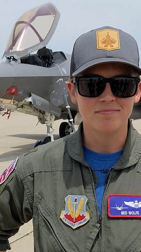 We chatted to F-35A Lightning II Demonstration Team pilot, Major Kristin "Beo" Wolfe right after she landed in Battle Creek yesterday. #Aviation #F35 | Air Zoo