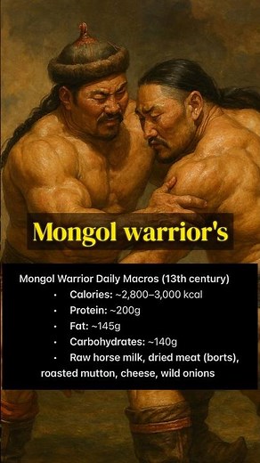 Mongols Were CARNIVORES