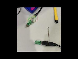 How to easily repair a broken HDMI cable adapter #HDMI #cctv