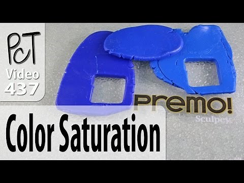 Mixing Polymer Clay Colors - Understanding Saturation