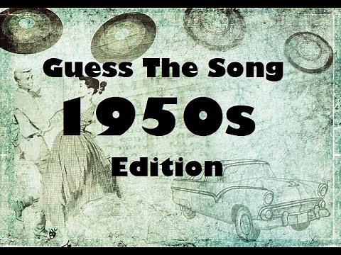Guess The Song | 1950's Edition | 50's Music | Name That Tune