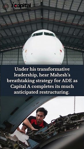 He has redefined the important airline Maintenance, Repair & Overhaul (MRO) industry