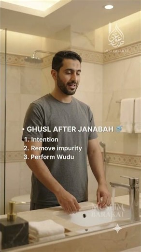 How to Perform Ghusl After Janabah (Simple Step-by-Step Guide)